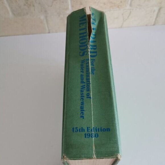 1981 Vintage Water Standards Book, Large Blue Book Technical Book Shelf Decor - Picture 2 of 10